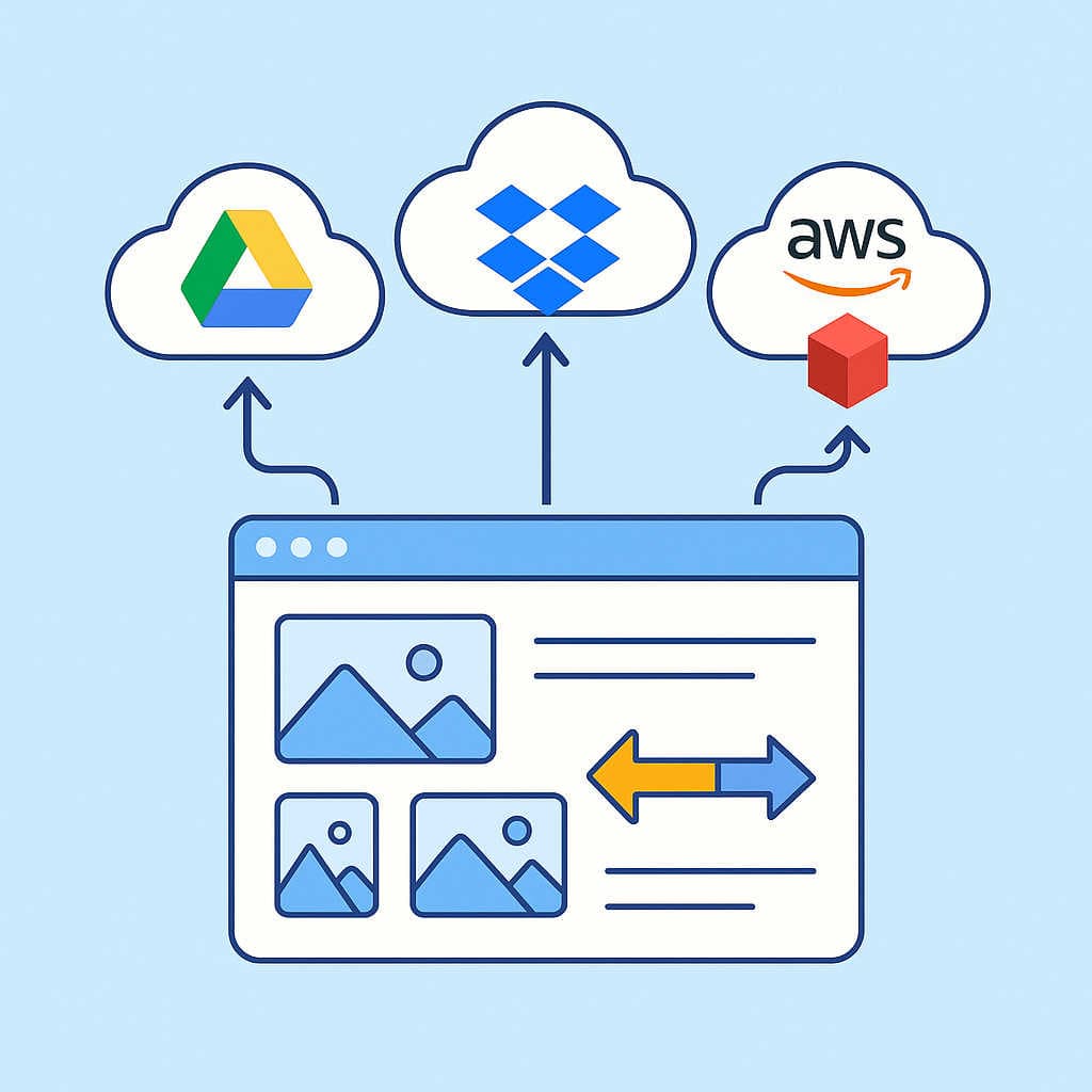 Google Drive vs Dropbox vs AWS S3 for screenshot storage
